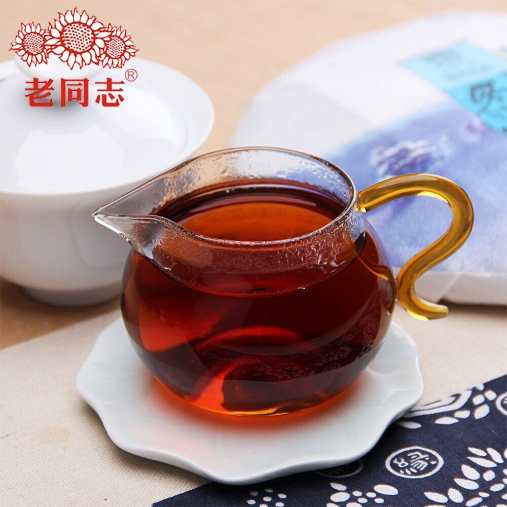 HelloYoung Authentic Haiwan Puer Tea Cake "Winter" Dong Xue Pu Erh Tea Pressed Tea 400g