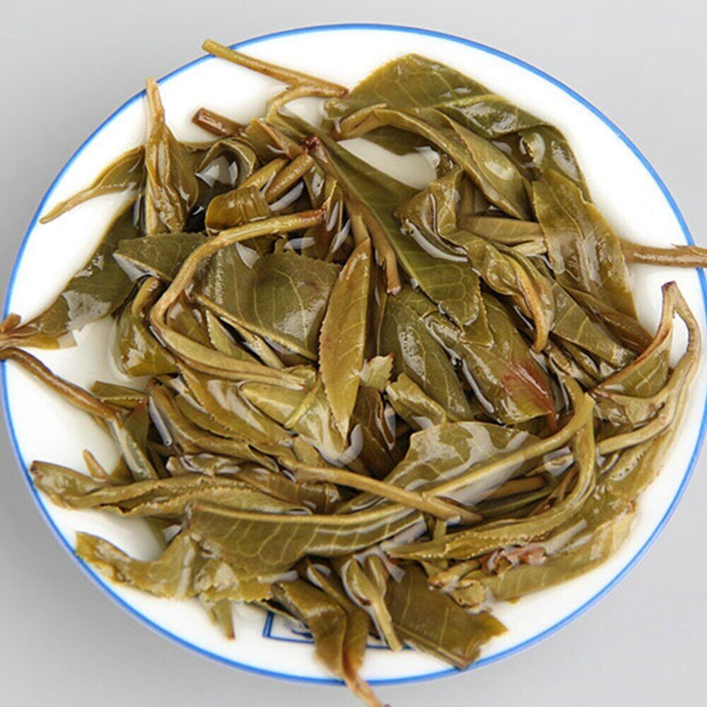 HelloYoung Taste of Beautiful Place of Brown Raw Puer Tea Old Tree Sheng Puerh 357g