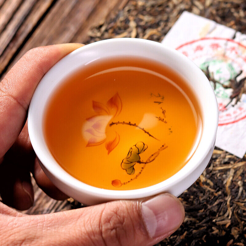 HelloYoung Silver Needle Tributary Puer Meng Hai Qiao Mu Ye Sheng Cha Raw Pu'er 250g