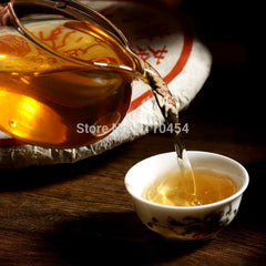HelloYoung Cha Tea Old Green Pu Er Tea Health Care Tea Puer Naturally Organic Pu-erh 357g
