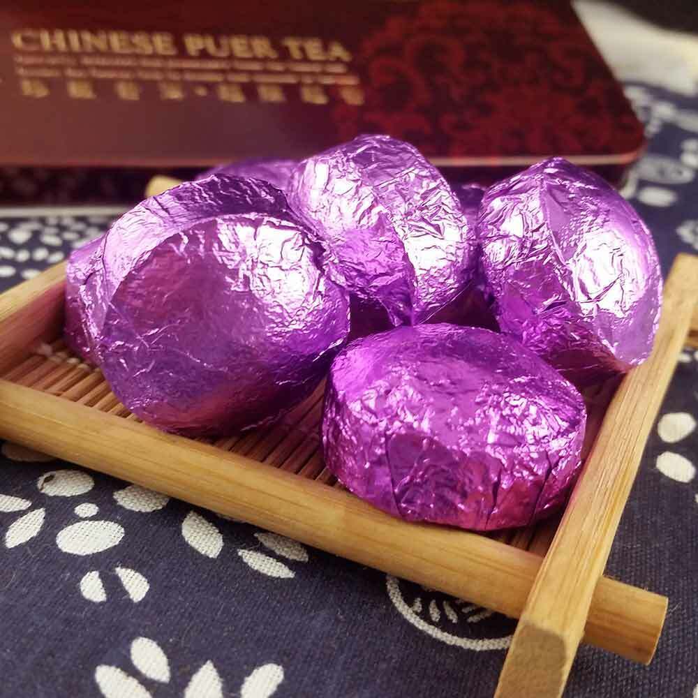 HelloYoung Jasmine Mini Tuocha Ripe Puer Delicate Box Pack Shu Puerh Tea /75g
