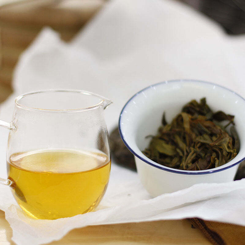 357g Yunnan Raw Puerh Tea Cake Zhangjiazhai Old Pu-erh Shengcha Pu'er Green Tea