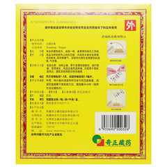 Qi Zheng Xiao Tong Tie Qizhengxiaotong Tie 10pcs/box 奇正消痛贴10贴/盒