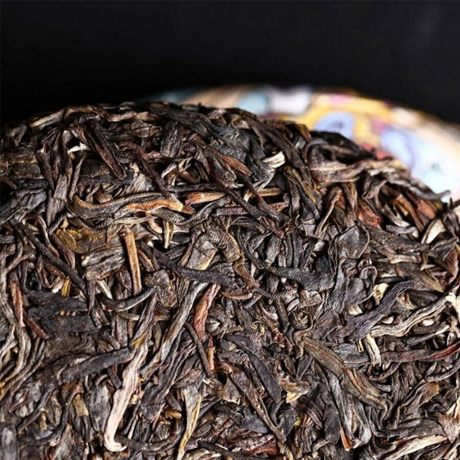 HelloYoung Souvenir Haiwan Zi Rui Ben Ben Cha Pu-erh Tea Ox Zodiac Classical Puer Tea 400g