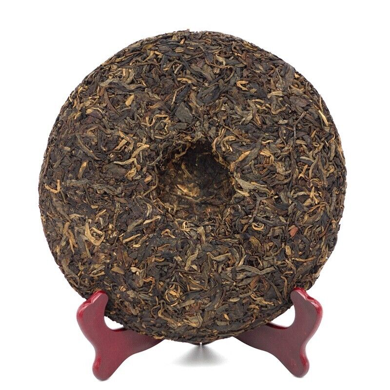 MengKu Hao Rongshi Yunnan Mengku Qizi Tea Biscuit Green Cake Raw Puer 400g