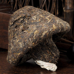 HelloYoung Bao Yan Jin Cha * Xiaguan FT7683-11 Mushroom TuoCha Raw Pu Erh Pu Er 250g