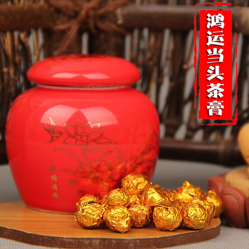 HelloYoung 40g Chinese Natural Ripe Pu-erh Tea Extract Puer Tea Cream Cha Gao Cha Zhen