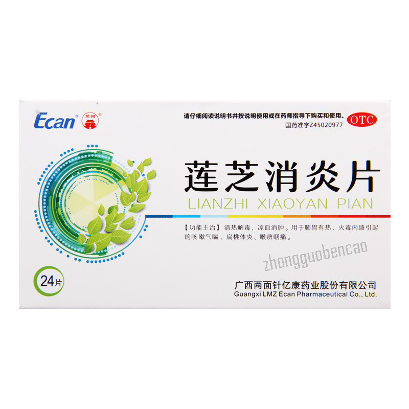 龙城莲芝消炎片 Longcheng Lianzhi Xiaoyan Pian