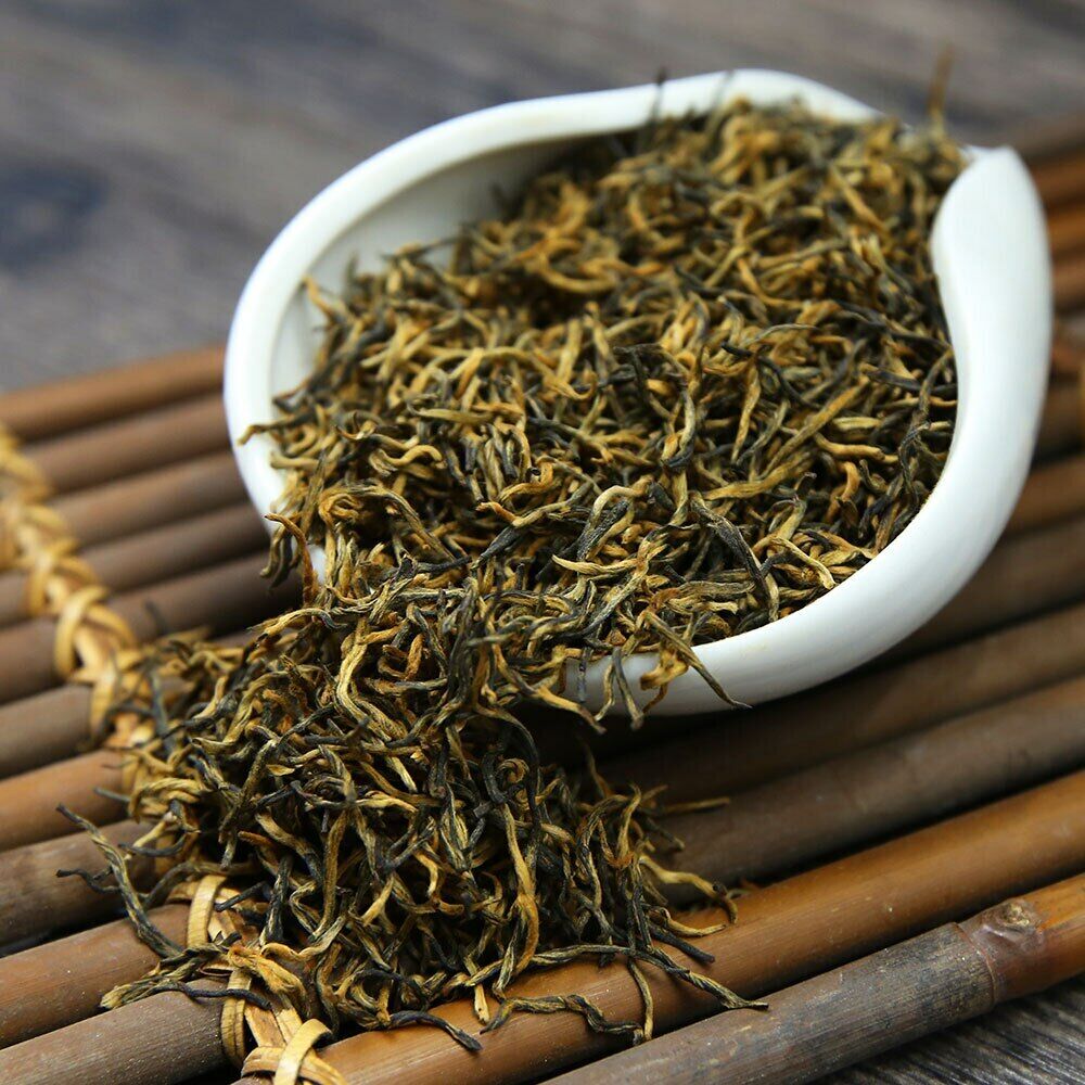 HelloYoung Tea2023 Chinese Tea JinJunMei Teas Golden Eyebrow Wuyi Black Tea Red Teas 250g