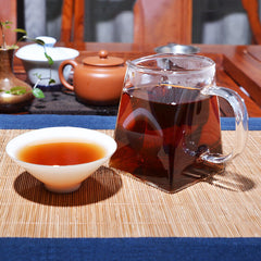 HelloYoung Shu Puer Old Ripe Puer 250g Chinese Ripe Puer Tea Brick Puerh