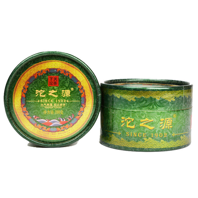 HelloYoung Yunnan XiaGuan TuoCha Puerh Tea with Box Top-grade TUO ZHI YUAN Cha Pu'er 100g