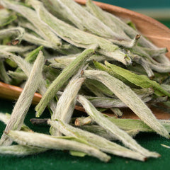 HelloYoung 50g Organice TOP China Premium Silver Needle Fuding White Tea Gift Top Bud Tea