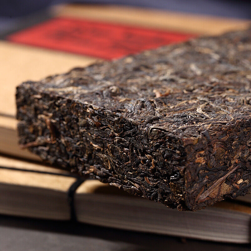 Bamboo Shell Raw Puerh Brick Tea *  Menghai Dayi Puer Tea Brick 250g Raw