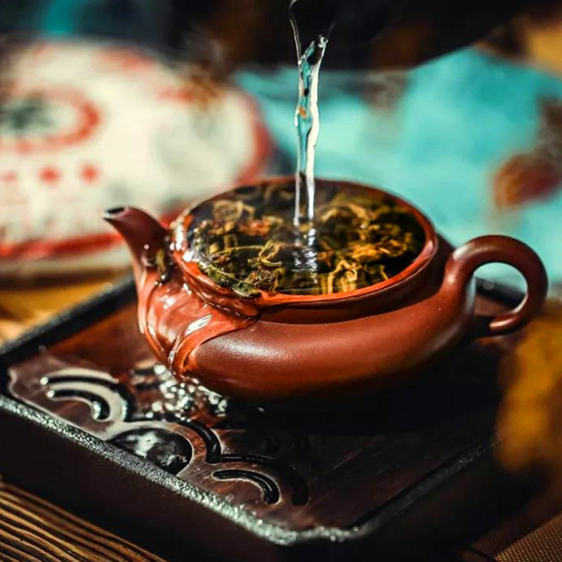 HelloYoung /Classic 7741 Raw Pu-erh Sheng Cha 357g Cake Zhongcha Pu'er Puer Tea