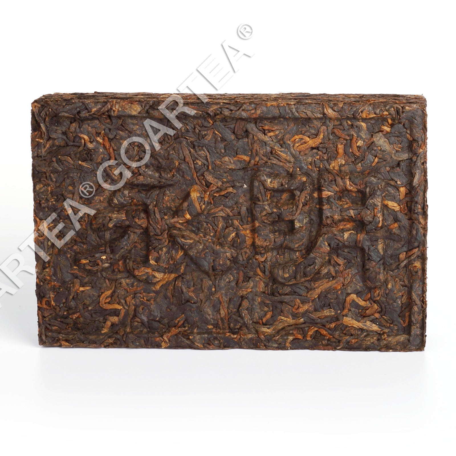 yr 250g Yunnan Puer Puerh Tea Bulang Mount Aged Golden Ripe Brick Pu'er Tee