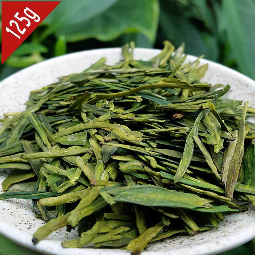HelloYoung Longjing Tea Chinese Spring Fresh Dragon Well Long Jing 125g Gift Pack