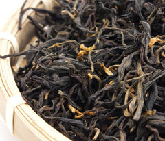 HelloYoung200g Dian hong maofeng organic tea large congou black tea premium red