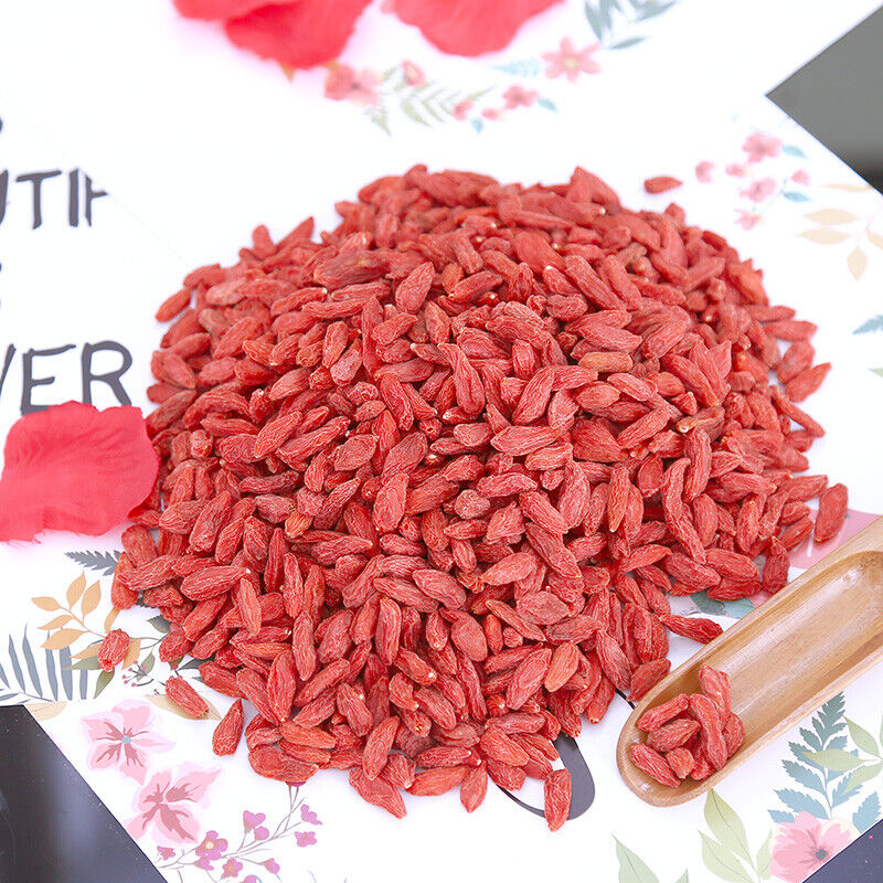 HelloYoung Chinese Tea New Dried NingXia Goji Berries Organic Wolfberry Gouqi Berry Herbal