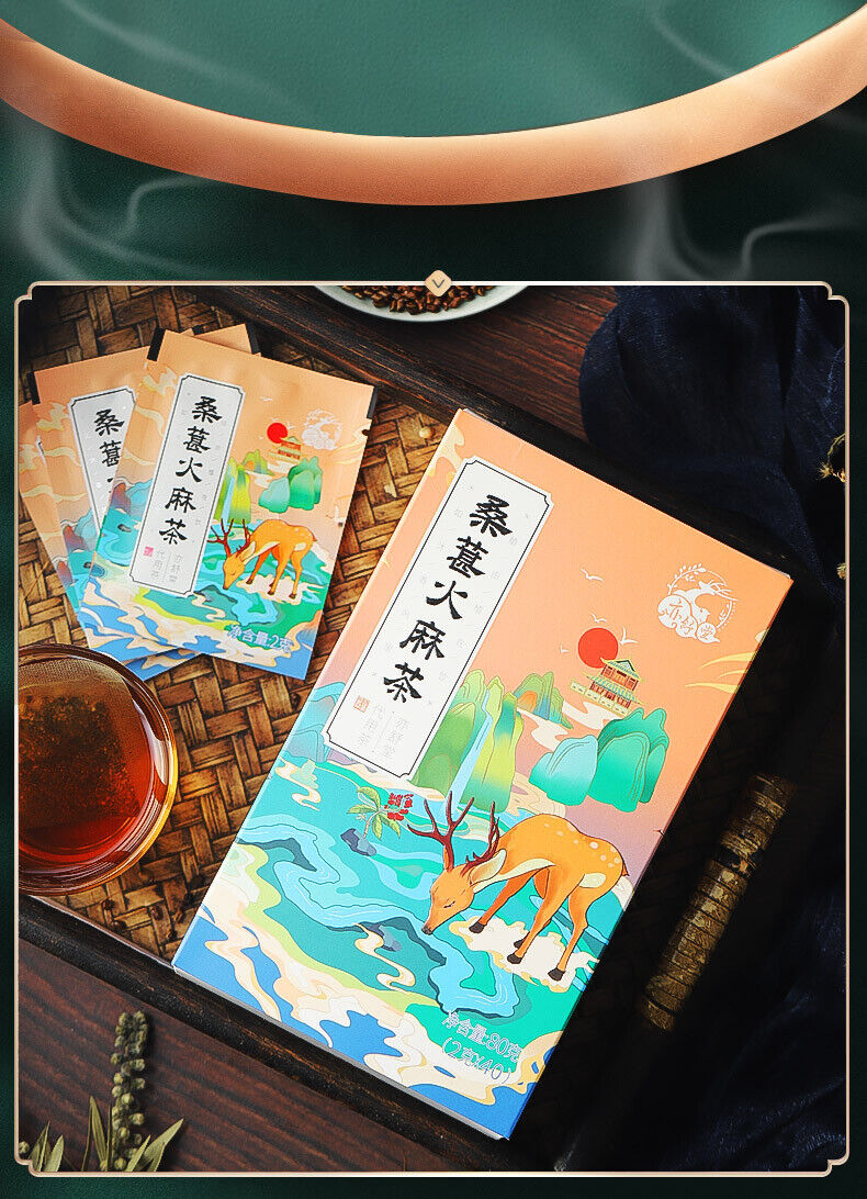 kudzu root mulberry leaf corn beard Natural Sangshen Huomaren Tea Cassia seed