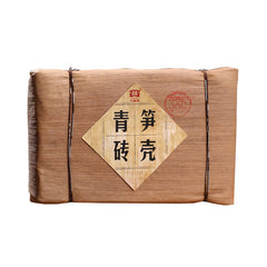 Bamboo Shell Raw Puerh Brick Tea *  Menghai Dayi Puer Tea Brick 250g Raw