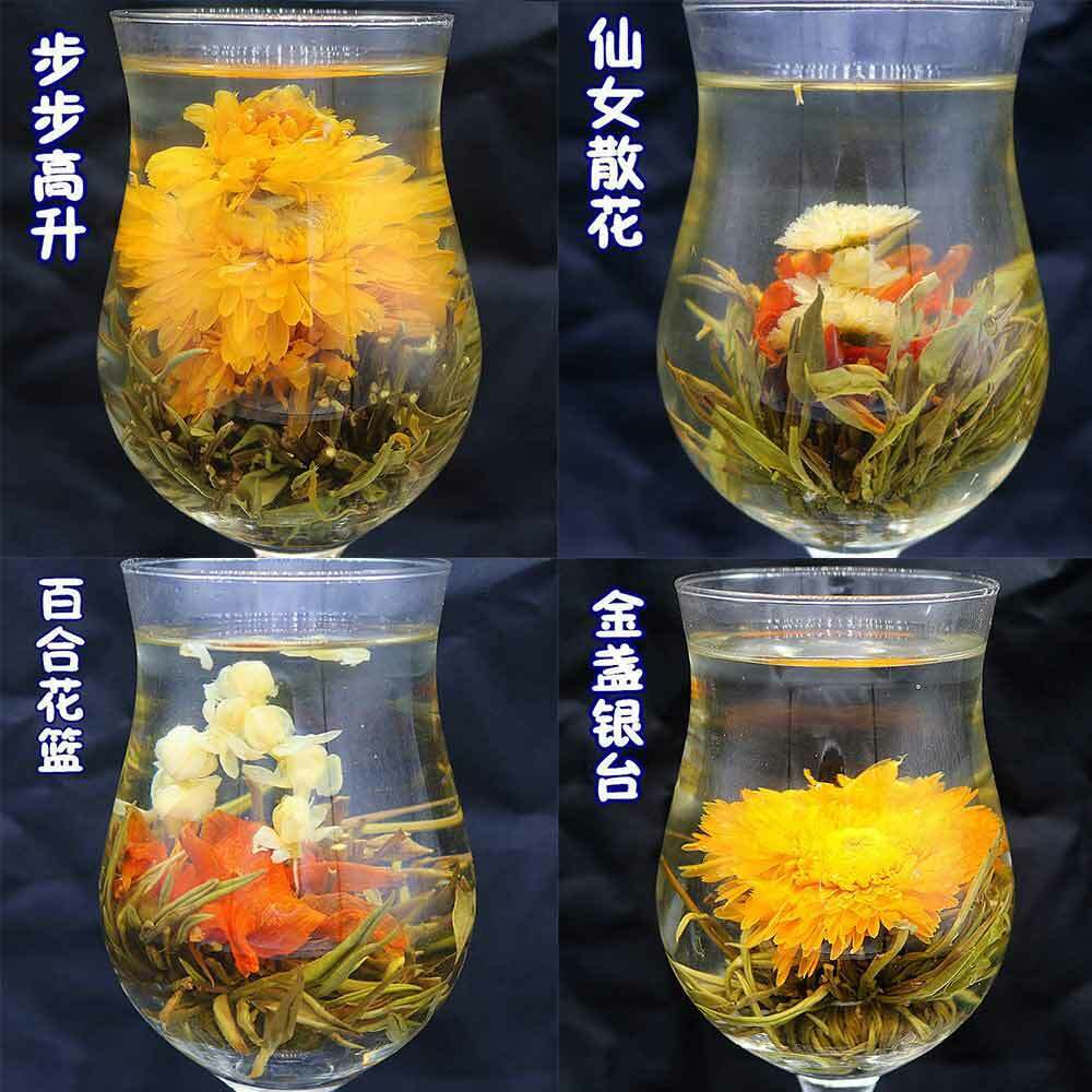 HelloYoung 16 Kinds of Flower Original Blooming Flower Tea Herbal Crafts Flowers Tea 130g