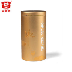 HelloYoung Menghai Dayi Golden Needle White Lotus Pu-erh Ripe Loose Tea Royal Puer Tea 50g