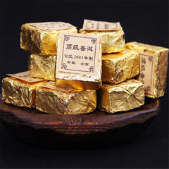 HelloYoung100g Puer tea health care pu er tea pu erh compressed pu'er brick organic