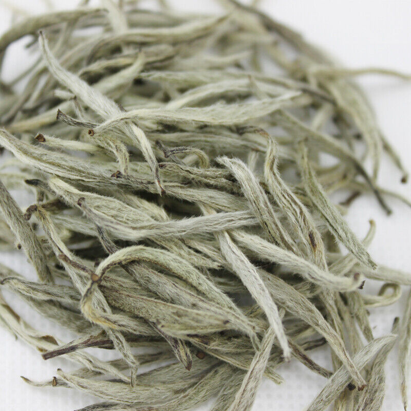 HelloYoung Premium Organic Silver Needle White Tea 75g Fuding Bai Hao Yin Zhen Chinese Tips