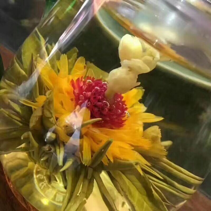 HelloYoung Flower Tea Blooming Tea Balls Flowering Tea 130g 16 Types Handmade Blooming