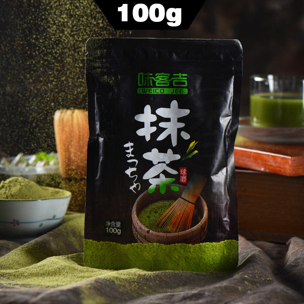 HelloYoung /Chinese Green Tea Matcha Tea Green Food Pure Matcha Powder 100g