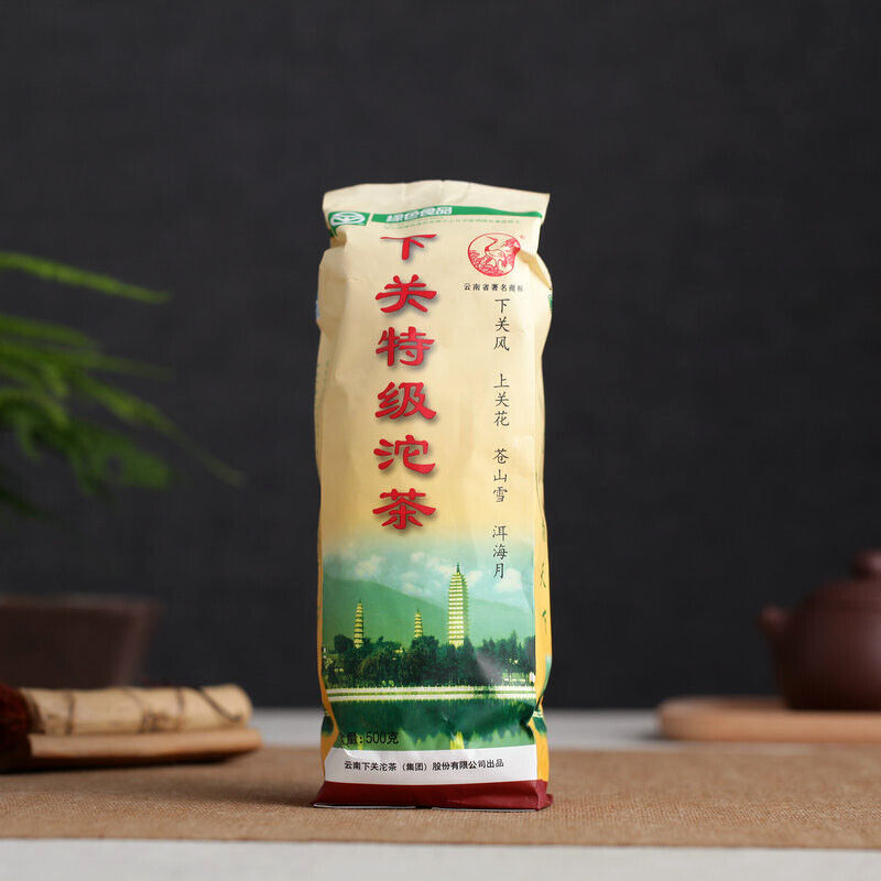 HelloYoung Xiaguan Te Ji Tuo Cha Original Pu-erh Tea Top-grade Puer Cha Green Tea 500g