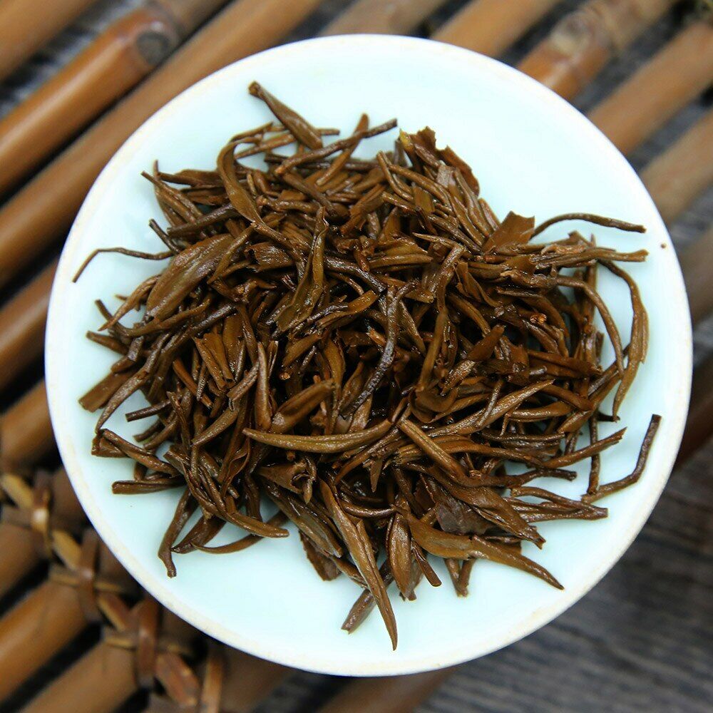 HelloYoung Tea2023 Chinese Tea JinJunMei Teas Golden Eyebrow Wuyi Black Tea Red Teas 250g