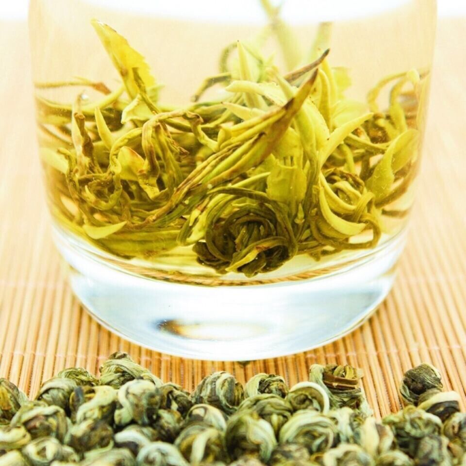HelloYoung Top Premium Jasmine Dragon Pearl Ball Tea Puer King Chinese Green Flower Tea