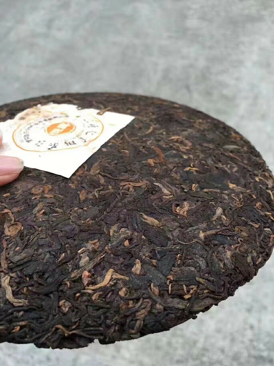 Lao Tong Zhi JIA JIA 7598 Anning Haiwan Yunnan Pu-erh Tea Cake  357g Ripe