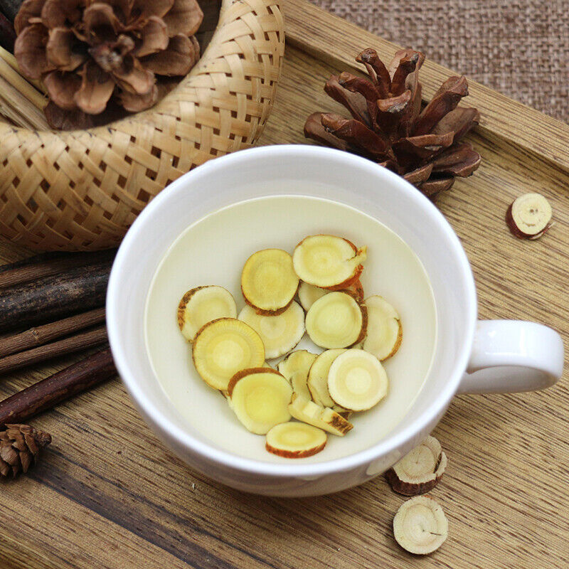 Organic 500g Premium Gan Cao Glycyrrhiza Glabra Liquorice Root Herbal Cut Slices