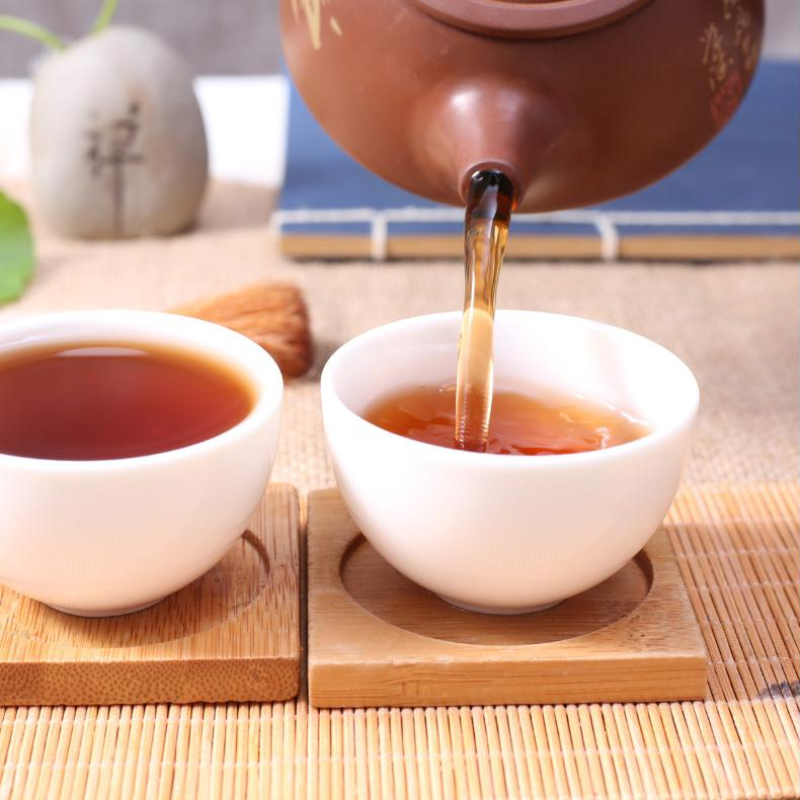 357g Yunnan Pu'er Cooked Tea Cake Bohetang Pu-erh Ripe Tea Chinese Old Pu'er Tea