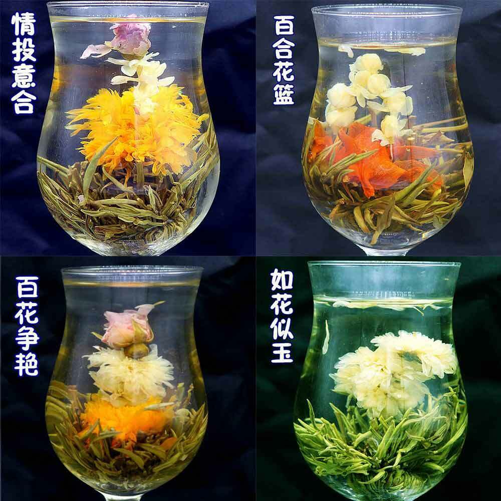 HelloYoung 16 Kinds of Flower Original Blooming Flower Tea Herbal Crafts Flowers Tea 130g