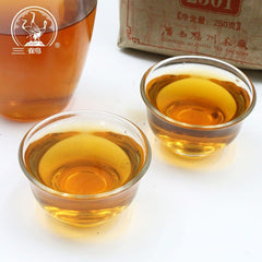 HelloYoung Three Cranes Sanhe Loose Liupao Tea Dark Tea 2301 Aged Teas 250g