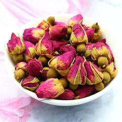 HelloYoung FullChea Dried Rose Buds 114g Premium Food-grade Rosebuds Dried Flowers