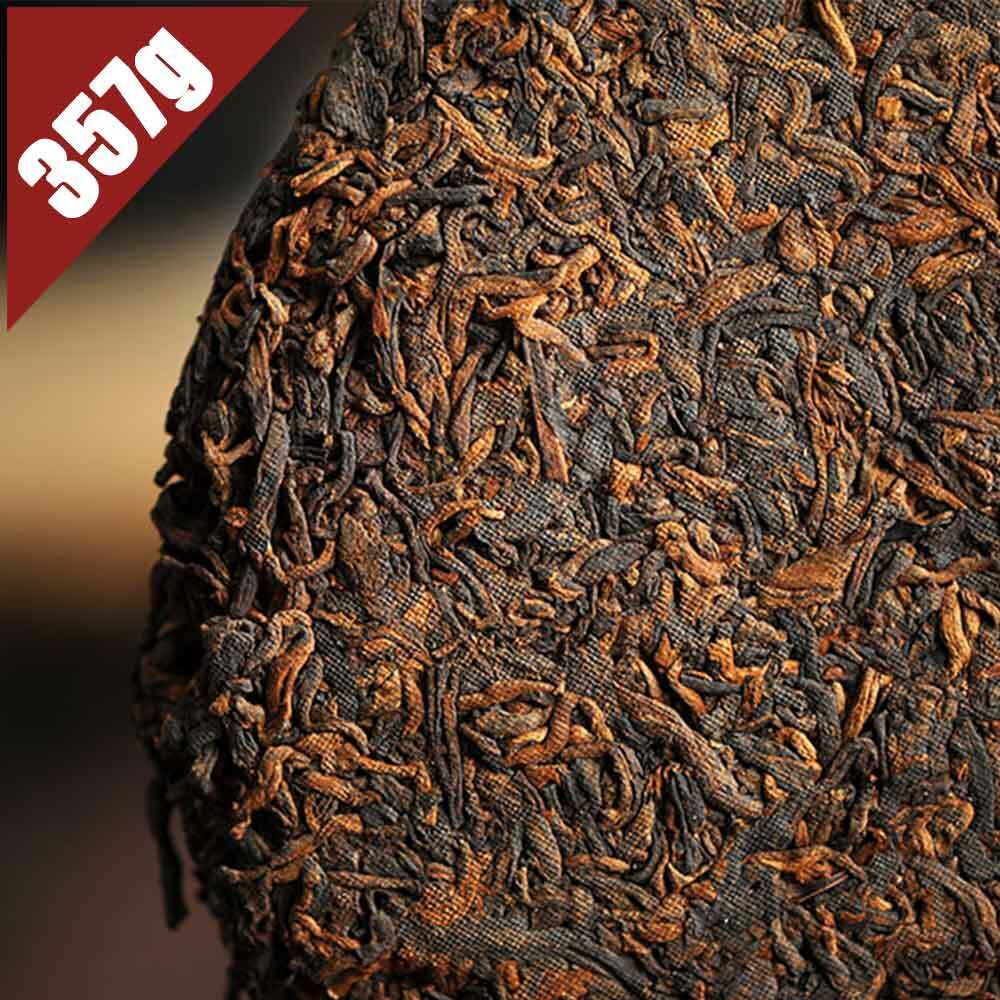 HelloYoung Yr Bulang Mountain Shu Purerh Tea Arbor Eco King Ripe Puer Tea 357g