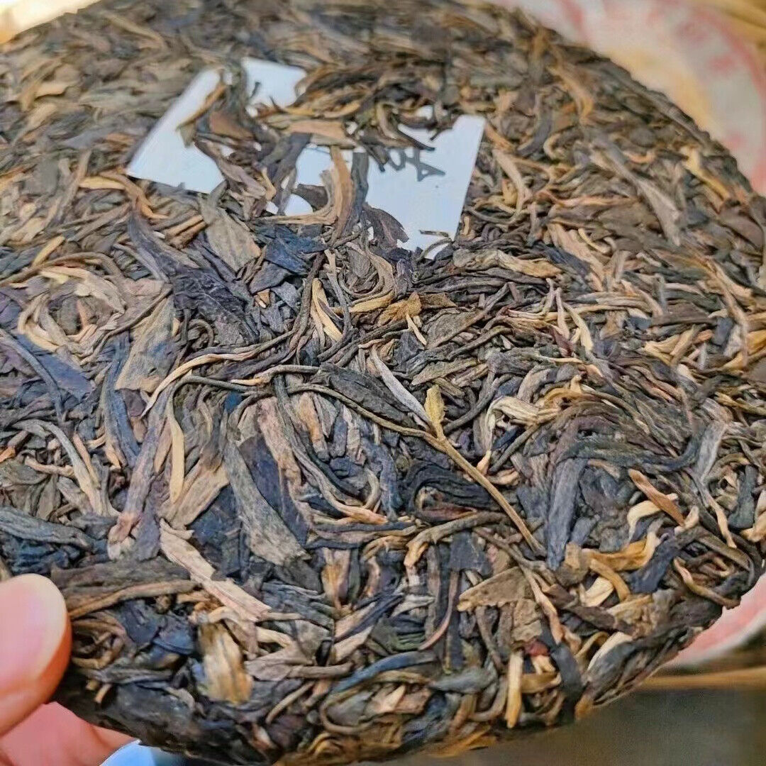 Yunnan Aged Pu-erh Raw Tea Cake 2006 Menghai Puerh King Old Pu'er Cake Tea 357g