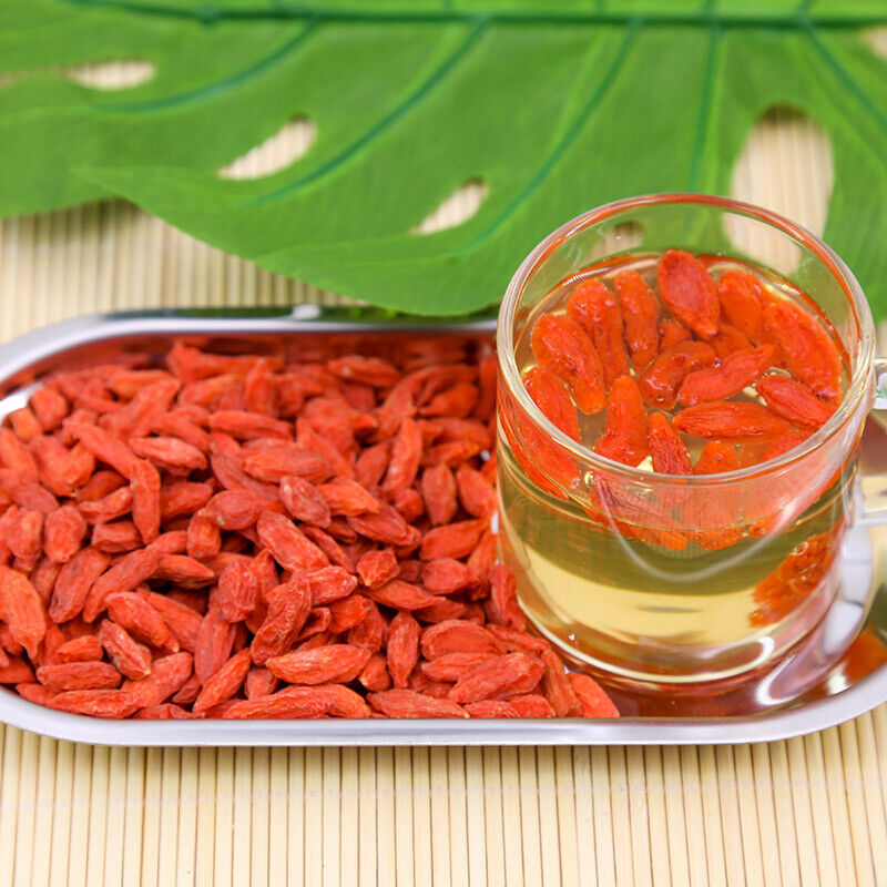 HelloYoung Chinese Tea New Dried NingXia Goji Berries Organic Wolfberry Gouqi Berry Herbal