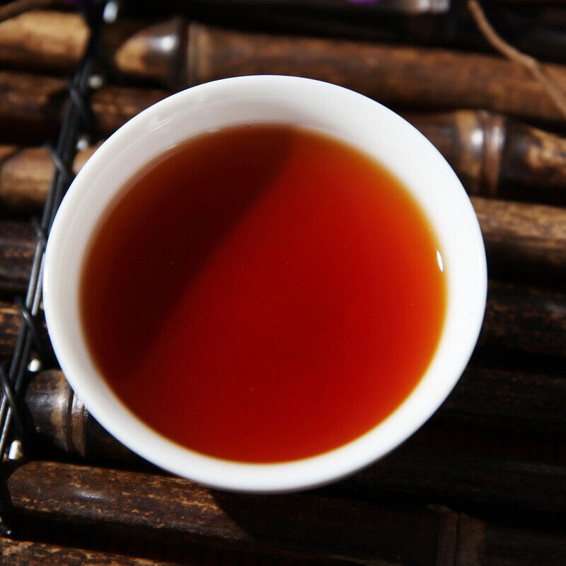 HelloYoung Brick Traditional Craft Tea Classic Cooked Puer Tea 7581 Ripe Puerh Tea 250g