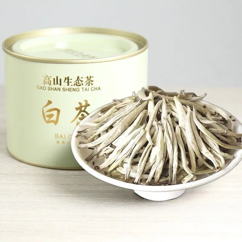 HelloYoung Chinese Premium Silver Needle Fuding White Tea Bud Tea Health  50g