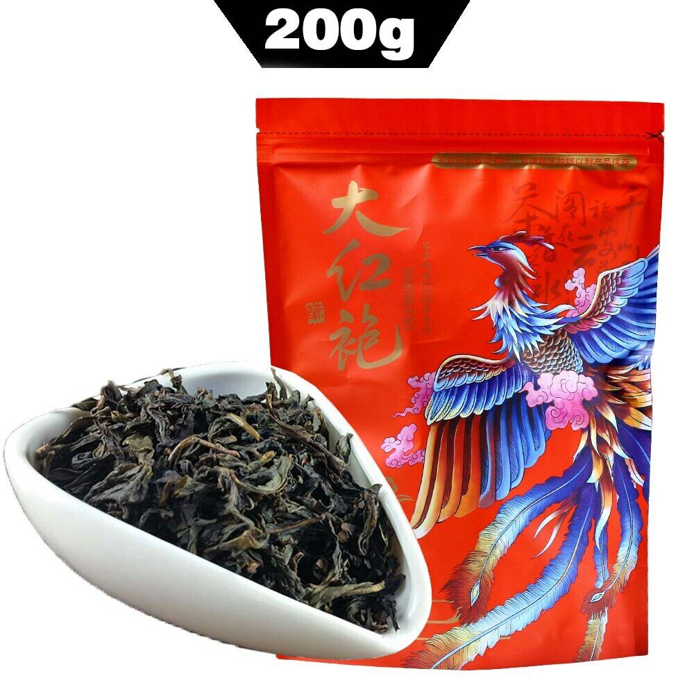 HelloYoung Flower Aroma Premium Wuyi Rock Tea Da Hong Pao Tea Big Red Robe Oolong Tea 200g