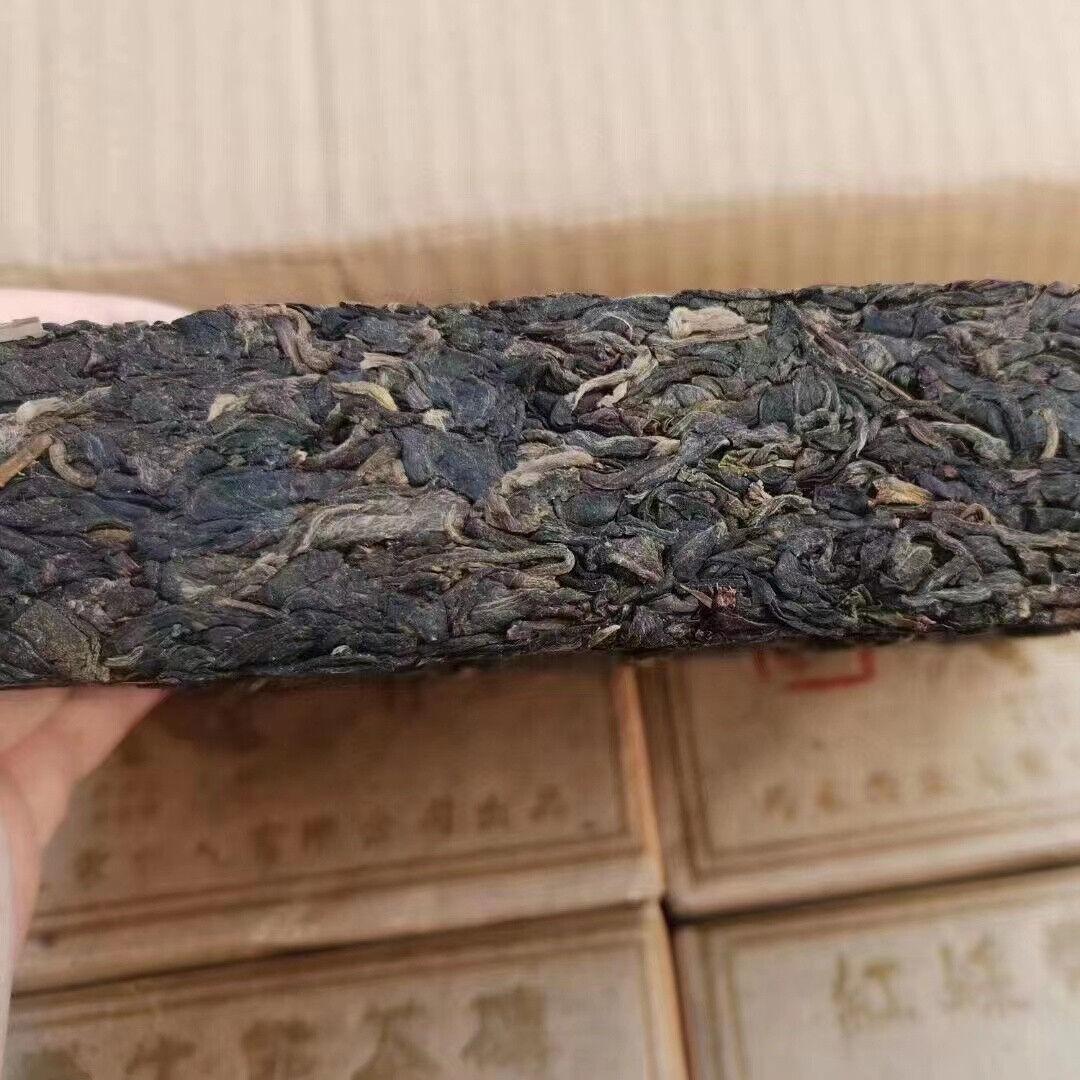 500g Yunnan Old Pu-erh Brick Tea Old Pu'er Raw Tea Brick Premium Puerh Tea