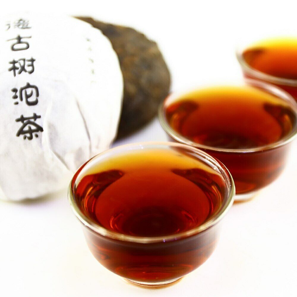 HelloYoung Yongde Ripe Puer Ancient Trees Tuocha Shu Puerh Tuo Cha 100g