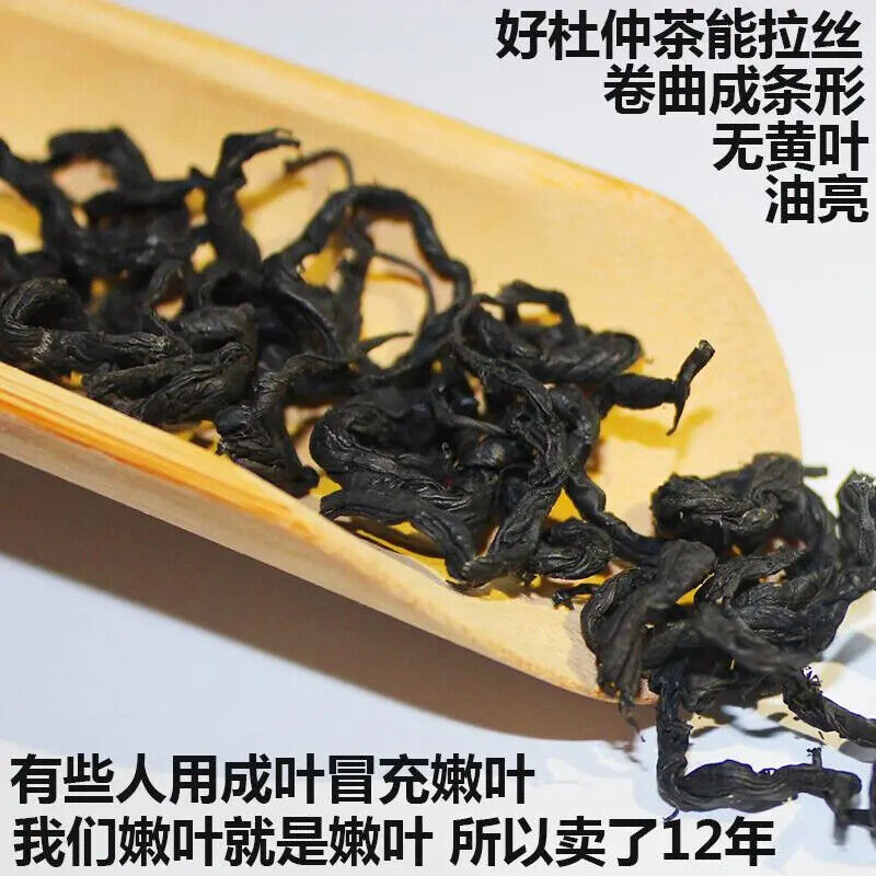 500g Natural Wild Eucommia tea Herbal Tea 正宗野生杜仲茶 正品张家界嫩叶杜仲平压温肾养生茶