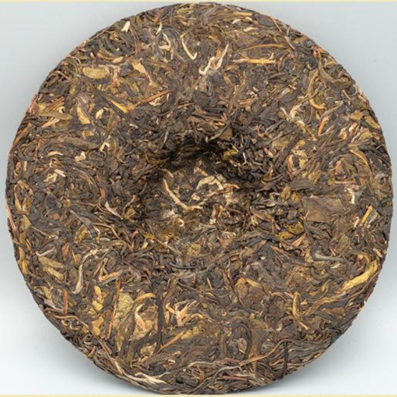 Laobanzhang Puerh Raw Tea Yunnan Qizi Pu-erh Sheng Tea Cake Pu'er Green Tea 357g