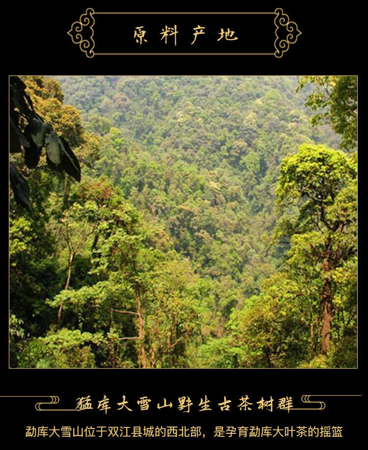 MengKu Hao Rongshi Yunnan Mengku Qizi Tea Biscuit Green Cake Raw Puer 400g